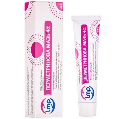 ПЕРМЕТРИНОВА МАЗЬ 4 % 40 г у тубі